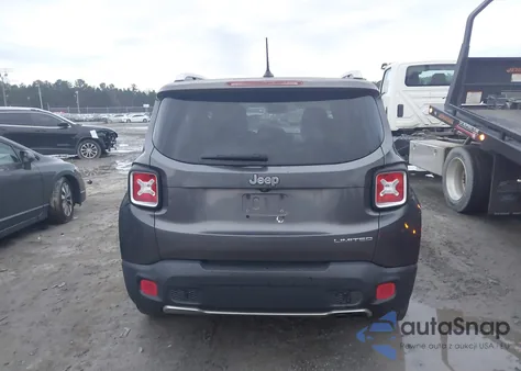 2016 Jeep Renegade Limited from USA, damaged, VIN ZACCJADT7GPC85501